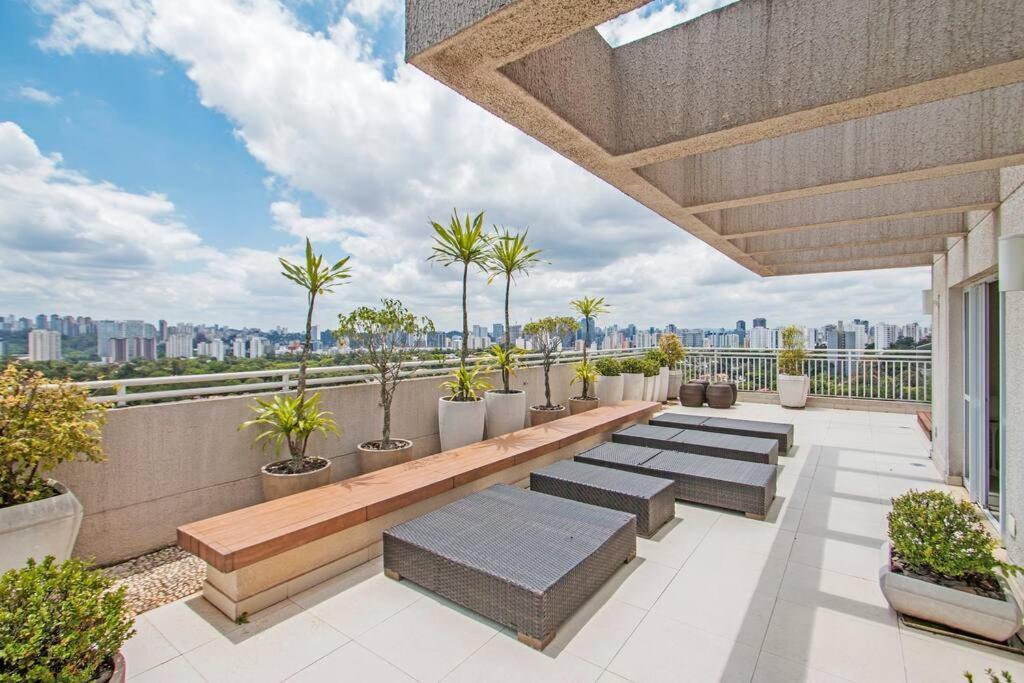 Hospedagem Studio 111 Ideal Prox Consulado Eua Hipica Cgh Vibra Autodromo E Transamerica Expo Center São Paulo Exteriér fotografie